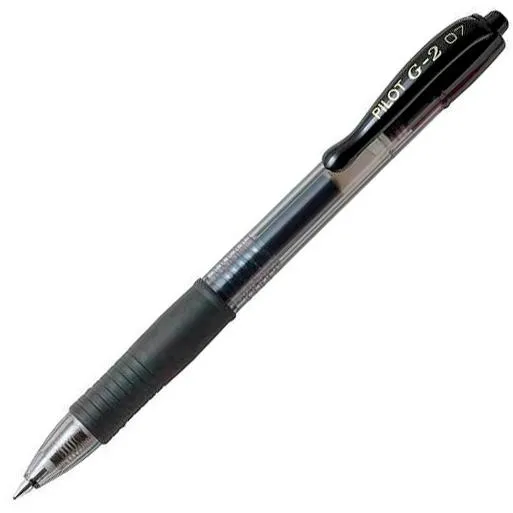 Pilot Bolígrafo Tinta De Gel G-2 0.7 Retráctil Negro