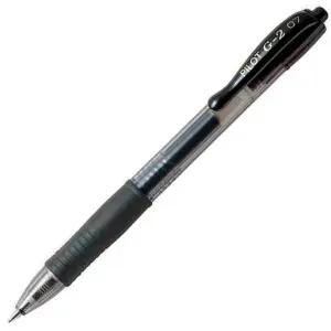 Pilot Bolígrafo Retráctil Tinta de Gel G-2 0.7 Negro