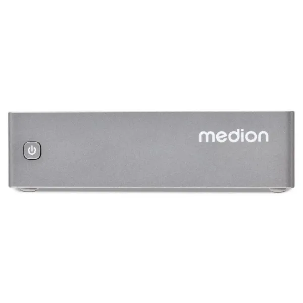 Medion S06E Md35340 Mini Barebone Intel N100 - Hdmi, Displayport, Usb3.2, Usb-C, Rj-45, Wifi6, Bluetooth - Color Gris