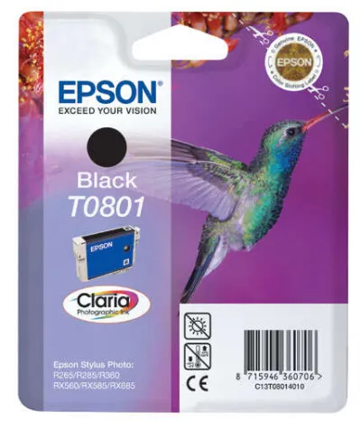 Epson T0801 Cartucho de Tinta Negro Original