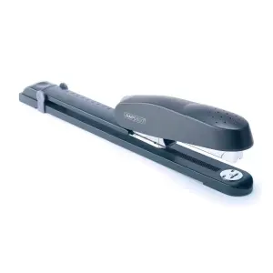 Rapesco 790 S Grapadora de Brazo Largo, Capacidad 50 Hojas, Carga Frontal, Negro