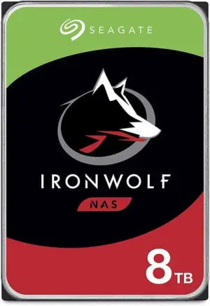 Seagate IronWolf 8TB Disco Duro Interno 7200 RPM 256MB SATA III 3.5