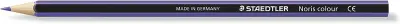 Staedtler Noris Colour 185 Lápiz Hexagonal Violeta - Resistente a la Rotura - Material Wopex