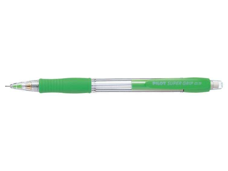 Pilot Portaminas Supergrip H185 - Trazo 0.5Mm - Mina Hb - Cuerpo Verde Claro