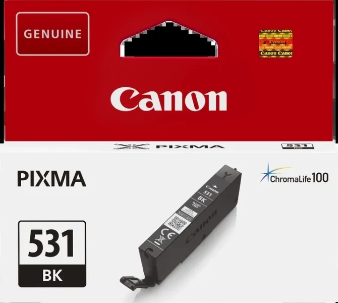 Canon Cli531 Negro Cartucho De Tinta Original - 6118C001/Cli531Bk