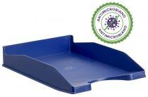 Archivo 2000 Bandeja Antimicrobiano Apilable En 3 Posiciones Fondo Liso Din A4 Y Folio 345X255X60 Mm Azul
