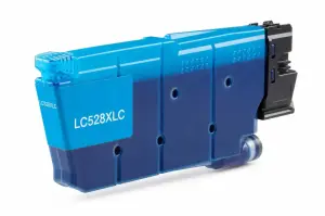 Brother LC528XL Cartucho de Tinta Pigmentada Cyan - Reemplazo LC528XLC