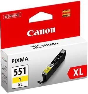 Canon CLI-551XL Cartucho de Tinta Amarillo Original