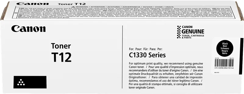 Canon T12 Negro Cartucho De Toner Original - 5098C006