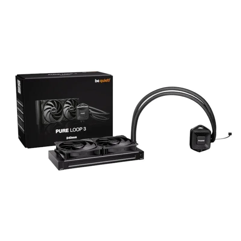 BeQuiet Pure Loop 3 Sistema De Refrigeración Líquida Todo En Uno 12 cm Negro