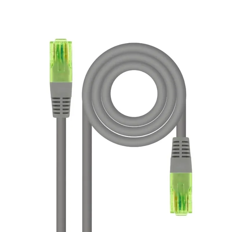 Nanocable Cable de Red Cat.6 UTP AWG26 CCA 7m Gris