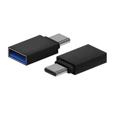 Aisens Mini Adaptador USB 3.2 Gen1 3A CM-AH Negro