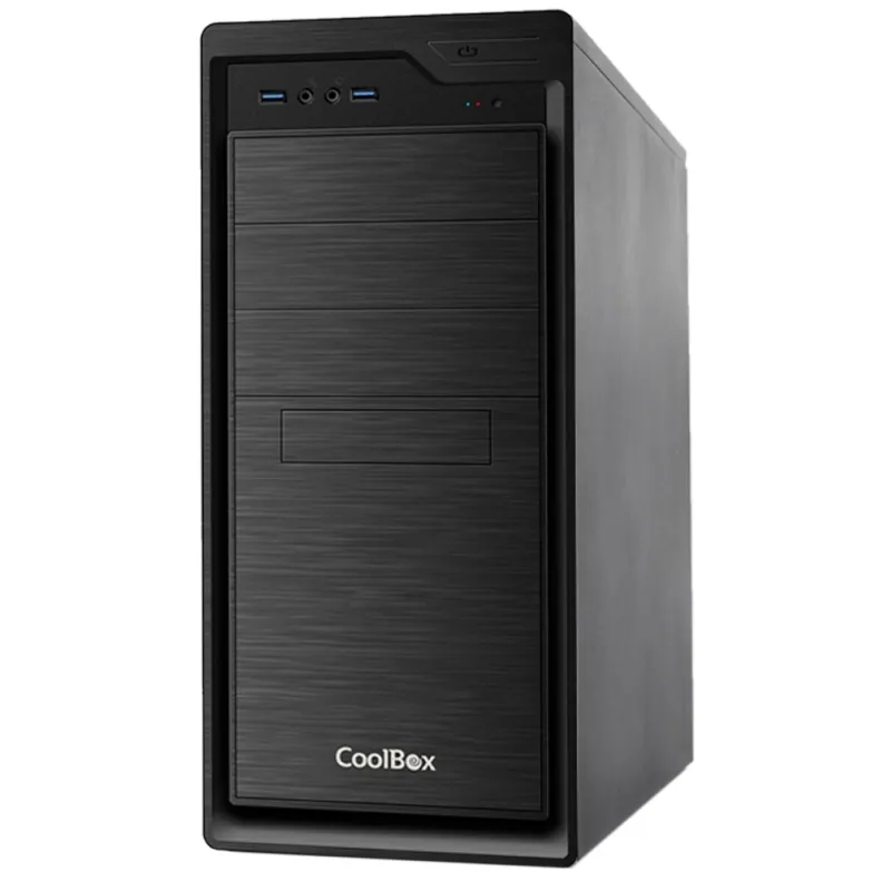 Coolbox F800 Caja ATX Antracita USB 3.0 Sin Fuente de Alimentación