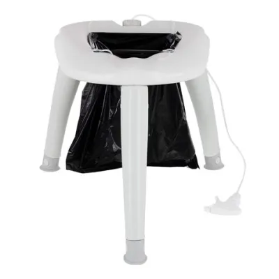 Muvip Inodoro Seco Portátil 4 Litros con Pulverizador - Color Blanco