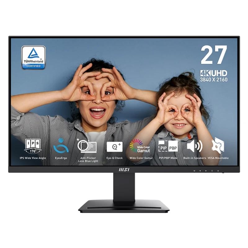 Msi Mp273U Monitor 27" Ips 4K 2Xhdmi Dp Mm