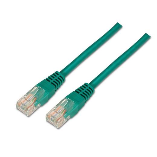 Aisens Cable De Red Latiguillo Rj45 Cat.6 Utp Awg24 Verde 0,5M