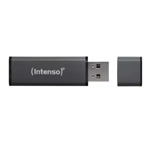 Intenso Lápiz USB 2.0 Alu 64GB Antracita