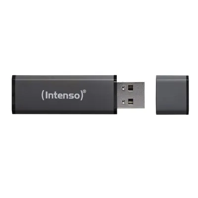 Intenso Lápiz USB 2.0 Alu 64GB Antracita