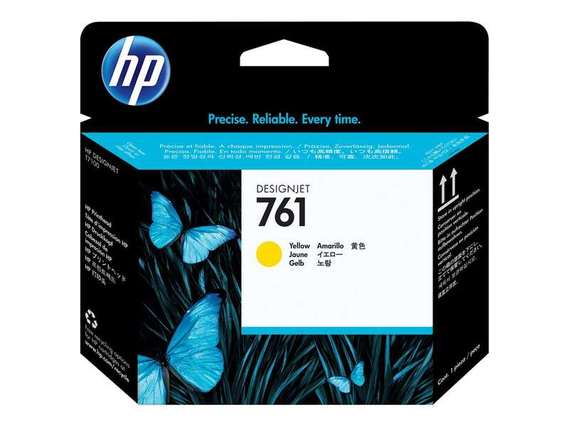 Hp 761 Cabezal De Impresion Original - Amarillo - Ch645A