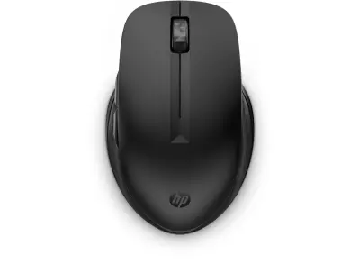 HP 435 Ratón Inalámbrico Multi-Dispositivo 2.4GHz + Bluetooth 5.2, 4000 DPI, 5 Botones, Autonomía 24 Meses, Negro