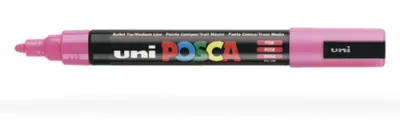 POSCA PC-5M Marcador No Permanente Rosa Punta Forma de Bala
