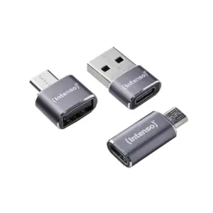 Intenso Adaptador USB-C a USB-C y Micro USB