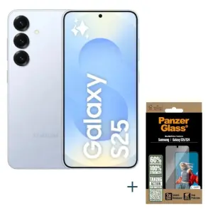 Samsung Galaxy S25 256GB 12GB Blue con Protector PanzerGlas