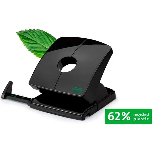 Novus B 230 Re+New Perforadora de Papel Hasta 30 Hojas Color Negro