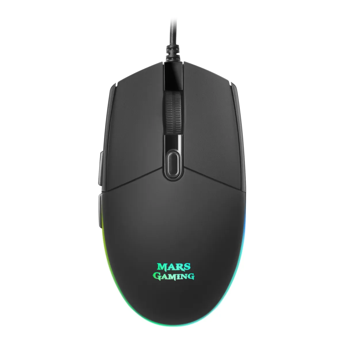 Mars Gaming Mouse Mmg Rgb 3200Dpi 6 Botones Iluminación