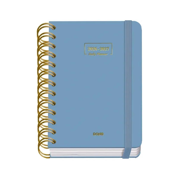Dohe Agenda Escolar 26/27 A6 Día Página Papel Offset 80g Cubierta Cartón Azul