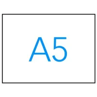 APLI ETIQUETAS ADHESIVAS 210X148MM A5 INKJET/LÁSER C/RECTOS 1 X 200H BLANCO