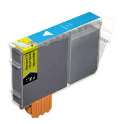 Canon Cartucho de Tinta Genérico BCI6/BCI5/BCI3 Cyan Reemplazo 4706A002