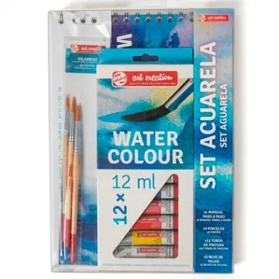 Talens Art Creation Set Acuarela 12 Tubos 12ml Colores Surtidos