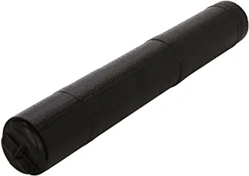 Faibo Tubo Portaplanos De Plástico Extensible 40 A 75 Cm Sin Bandolera Negro