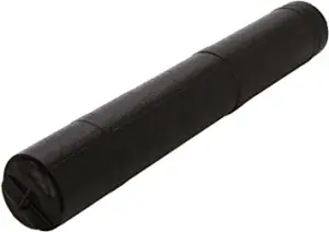 Faibo Tubo Portaplanos Extensible de Plástico 40 a 75 cm Negro