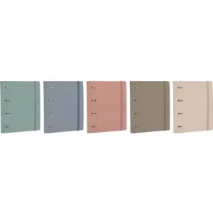 Oxford Europeanbinder Forest Anillas 4X35Ø A4+ Con Recambio 5X5 Polyfoam 50% Reciclado