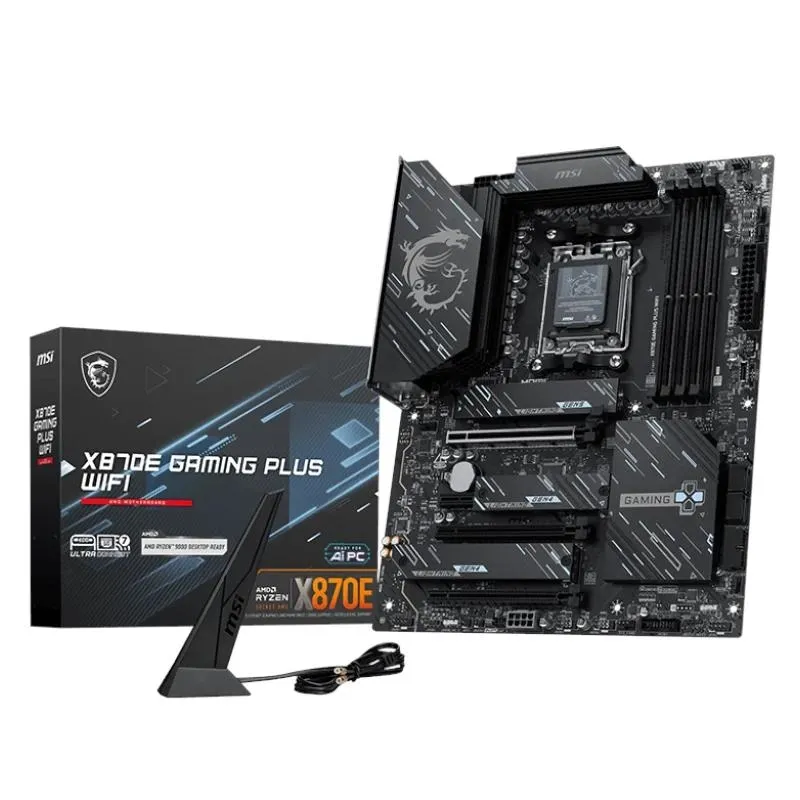 MSI X870E Gaming Plus WIFI Placa Base AMD X870E Zócalo AM5 ATX
