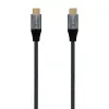 Aisens Cable USB 3.2 Gen2x2 Tipo C 20Gbps 8K@30Hz 5A 100W E-Mark 1.5m Gris