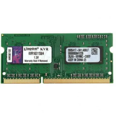 Kingston ValueRAM 4GB SO-DIMM DDR3 1600 PC3-12800 CL11 Memory