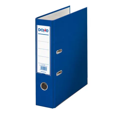Dohe Archivador Palanca Archicolor A4 Lomo Ancho Rado Cartón Forrado PP Azul