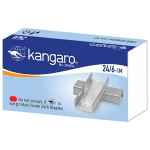 Kangaro Grapas 24/6 Caja 1000 Unidades