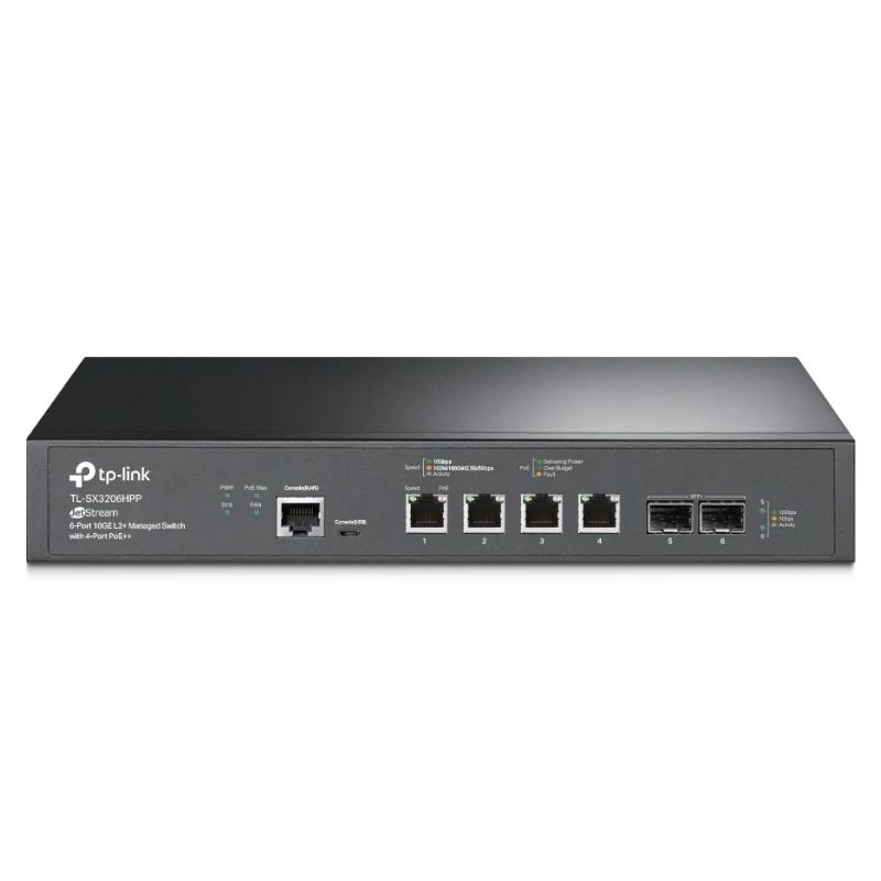 Tp-Link Sx3206Hpp Switch 4X10G Poe++ 2X10Gb Sfp
