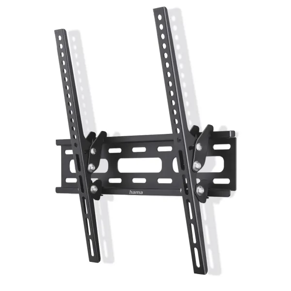 Hama Soporte Fijo de Pared para TV hasta 75" - Inclinable - VESA 400x400mm - Acero - Negro