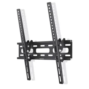 Hama Soporte Fijo de Pared para TV hasta 75" - Inclinable - VESA 400x400mm - Acero - Negro