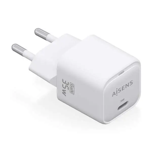 Aisens Cargador Gan 35W - 1Xusb-C Pd3.0 Qc4.0