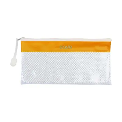 Dohe Bolsa Apaisada 22x11cm PVC Resistente al Agua para Viajes con Cierre de Cremallera