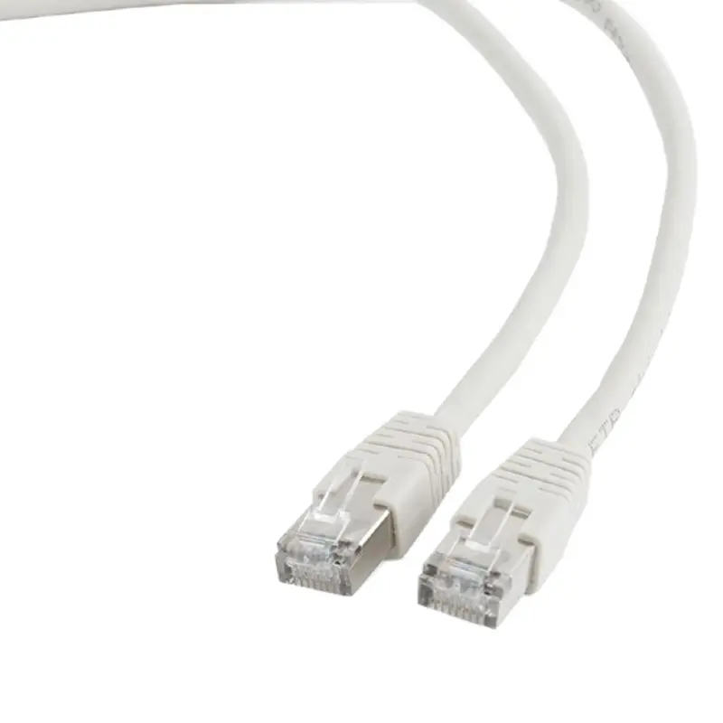 Gembird Cable De Red Cat6 U/UTP Blanco 0,5 M