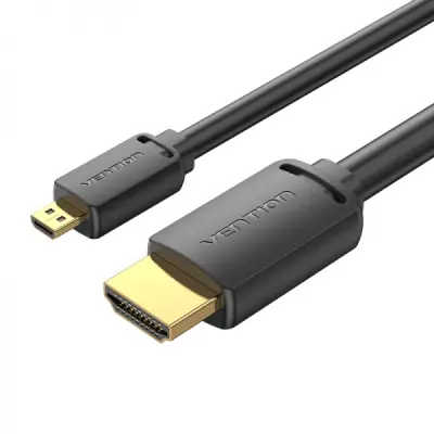 Vention Cable Micro HDMI Macho a HDMI Macho 2.0 4K 1.5m Negro