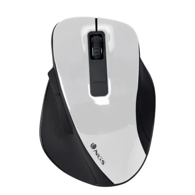 NGS Mouse Inalámbrico Bow Blanco 1200DPI 2.4GHz