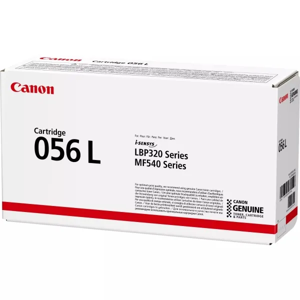 Canon 056L Negro Cartucho De Toner Original - 3006C002